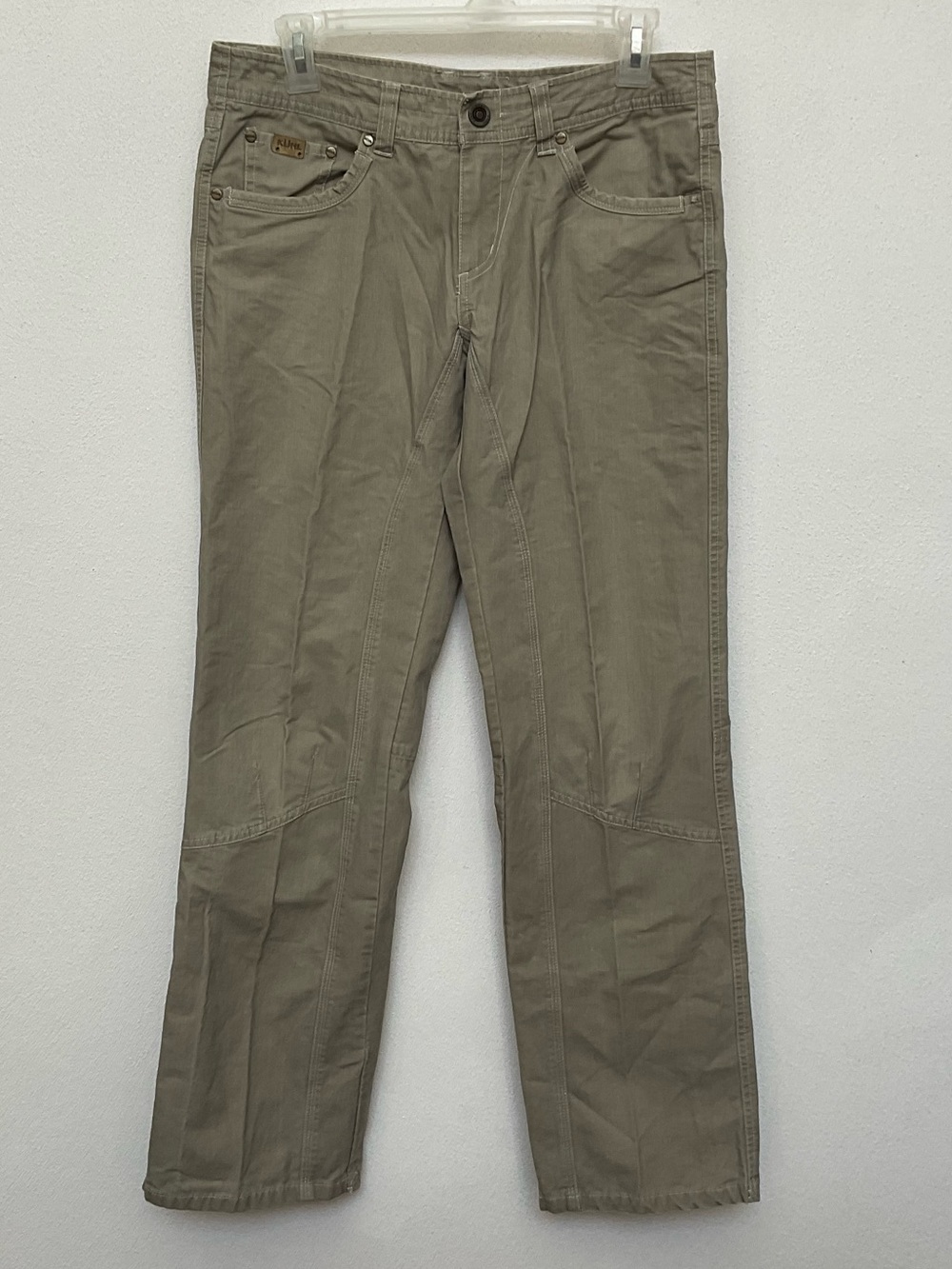 Kuhl Rydr Women's Khaki Color Outdoor Hiking Pants Size 6 FLAWED Camping